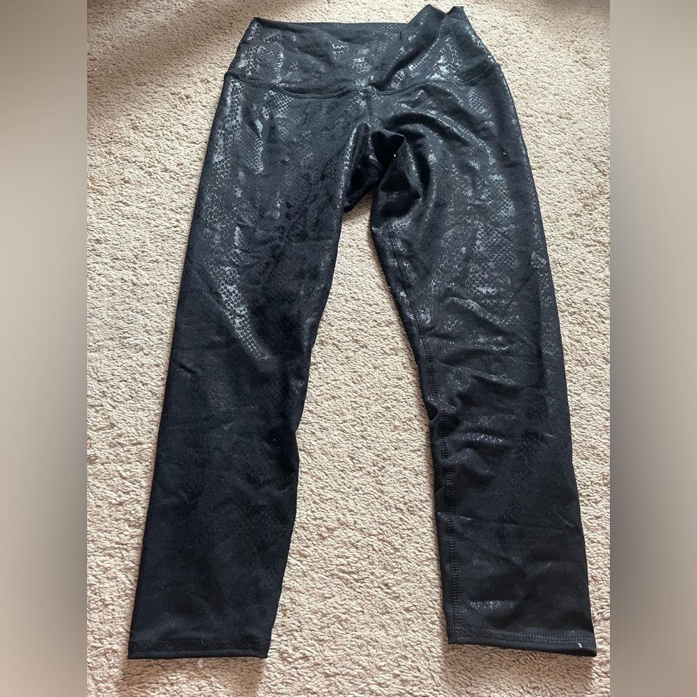 Snake skin pants